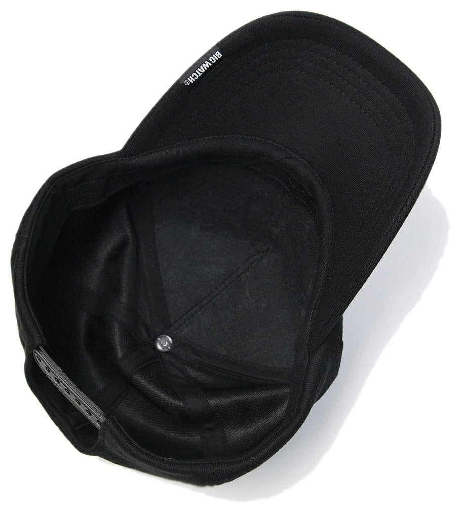 無地 スウェット キャップ ビッグワッチ正規品 ブラック黒/ スポーツ ゴルフ ランニング UVケア