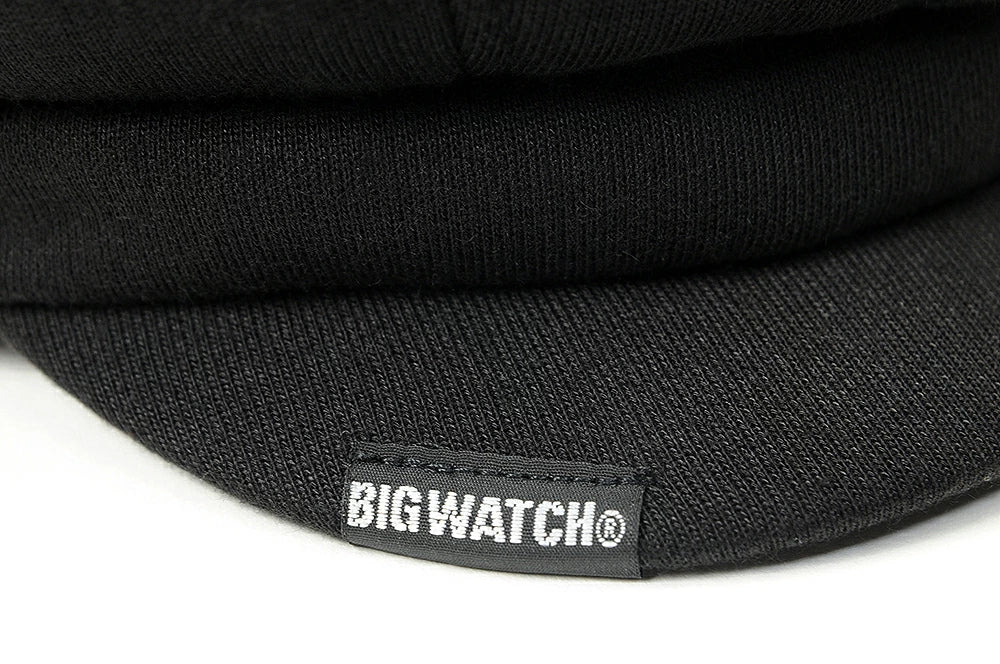アンパイアキャップ スウェットアンパイア ビッグワッチ 黒 CAS-22 つば短い 春夏 秋冬