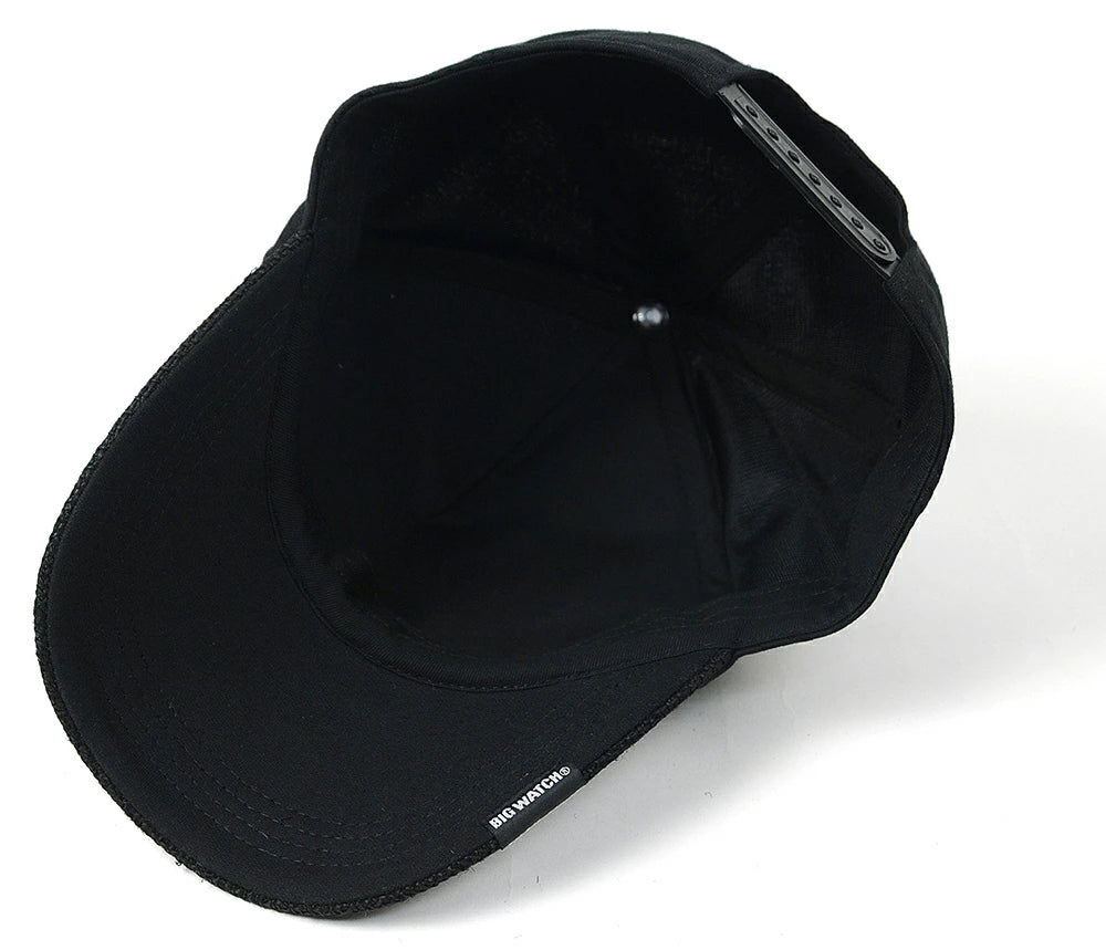 ガレージ ヘンプ コットンキャップBIGWATCH正規品 オールブラック ビッグサイズ ビッグワッチ サイズ CPHCT-01 春 秋 冬 春 夏 秋 UVケア