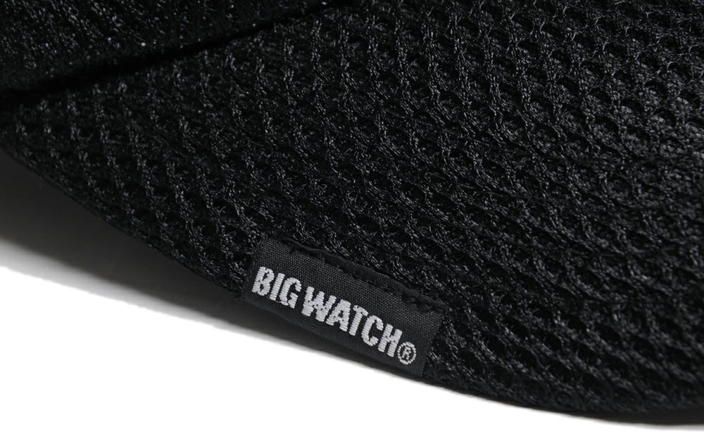 15色 無地ラウンド メッシュキャップ BIGWATCH 黒ブラック ビッグサイズ ビッグワッチ スポーツキャップ CPMG-01R ゴルフ 春 夏 秋 UVケア