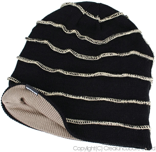 ボーダー BIGWATCH ビッグワッチ 正規品 ブラック(黒) ニット帽 ニットキャップ ニットワッチ サイズ DB-03