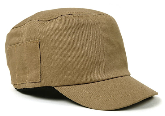 DIYワークキャップ BIGWATCH カーキブラウン ビッグワッチ 大きい / ライトホルダー ペンホルダー付き DCP-14