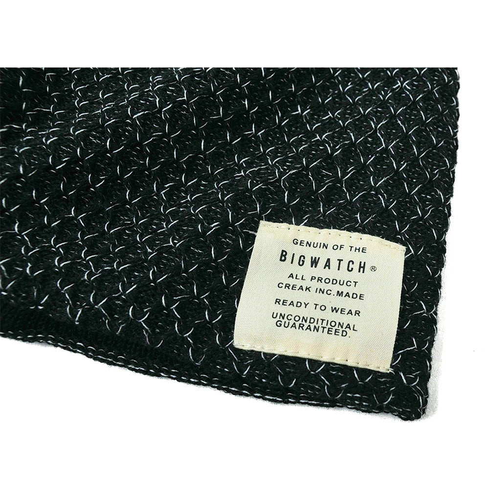 リバーシブル MIXグレー ニット帽 キャップ ビッグワッチ正規品 DM-11 大きいサイズ BIGWATCH メンズ 帽子 ニットキャップ