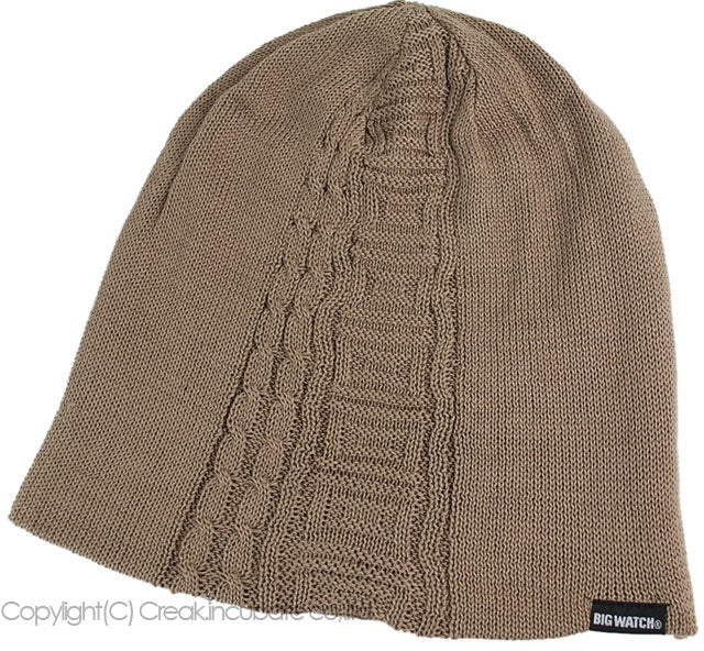ケーブル BIGWATCH正規品 ビッグワッチ 正規品 ベージュ ニット帽 ニットキャップ DP-02 春 秋 冬