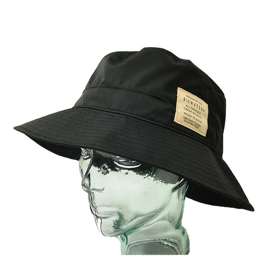 ウォータープルーフパッカブルハット ブラック キャンプ アウトドア ビッグワッチ HA-36