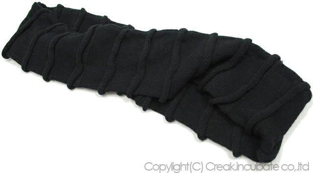 ヘンプロール スヌード BIGWATCH ブラック ネックウォーマー マフラー SND-01 春 秋 冬