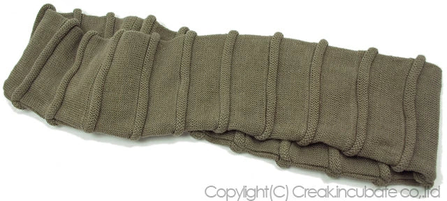 ヘンプロール スヌード BIGWATCH ベージュ ネックウォーマー マフラー SND-02 春 秋 冬