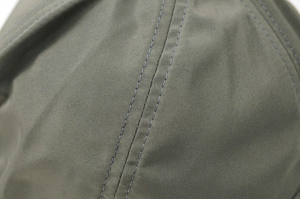 ウォータープルーフ(撥水加工)ラウンドキャップ BIGWATCH正規品 キャップ チャコールグレー ビッグワッチ ゴルフ スポーツ ランニング 帽子 WPR-03 春 夏 秋 UVケア メンズ 帽子