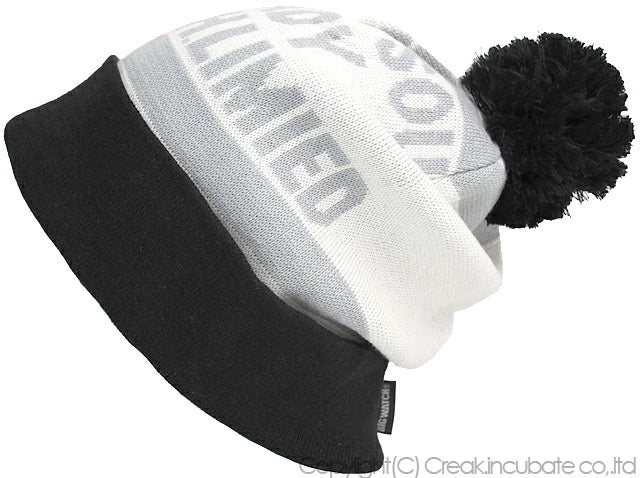 ルーズ ボンボン ニット帽 BIGWATCH ニットキャップ 春 秋 冬