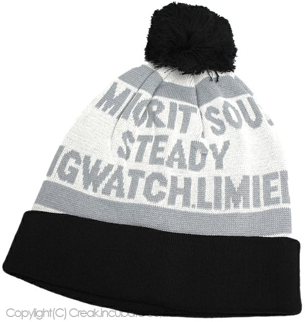 ルーズ ボンボン ニット帽 BIGWATCH ニットキャップ 春 秋 冬