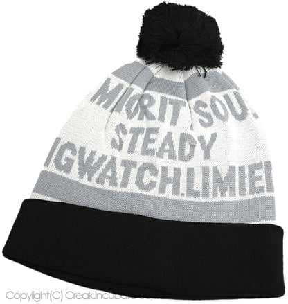 ルーズ ボンボン ニット帽 BIGWATCH ニットキャップ 春 秋 冬