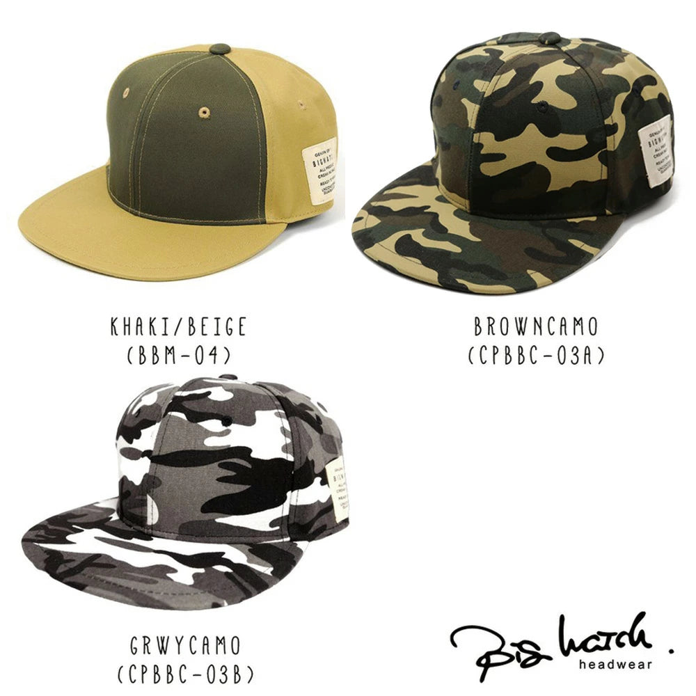 無地BBキャップ BIGWATCH ブラック ビッグサイズ ベースボール キャップ BBM-01