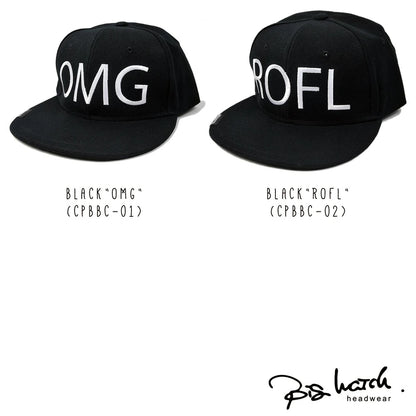 無地BBキャップ BIGWATCH ブラック ビッグサイズ ベースボール キャップ BBM-01