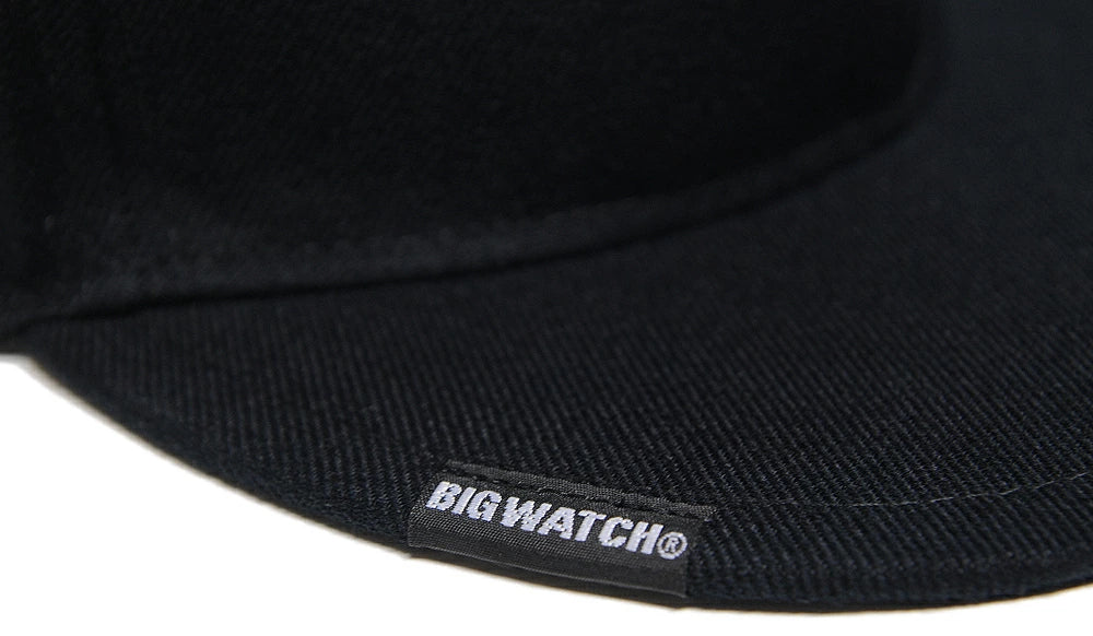 無地BBキャップ BIGWATCH ブラック ビッグサイズ ベースボール キャップ BBM-01