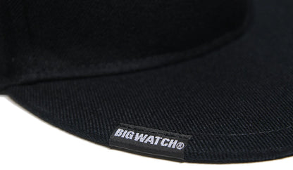 無地BBキャップ BIGWATCH ブラック ビッグサイズ ベースボール キャップ BBM-01