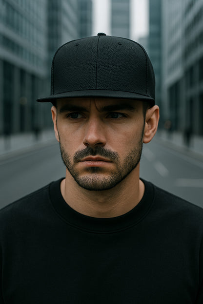 無地BB ヘンプ キャップ ブラック ビッグサイズ ベースボール キャップ ストリート BBM-06