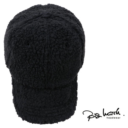 ボア フリース キャップ ビッグワッチ正規品 無地 ブラック アイボリー BCP-01 BCP-02