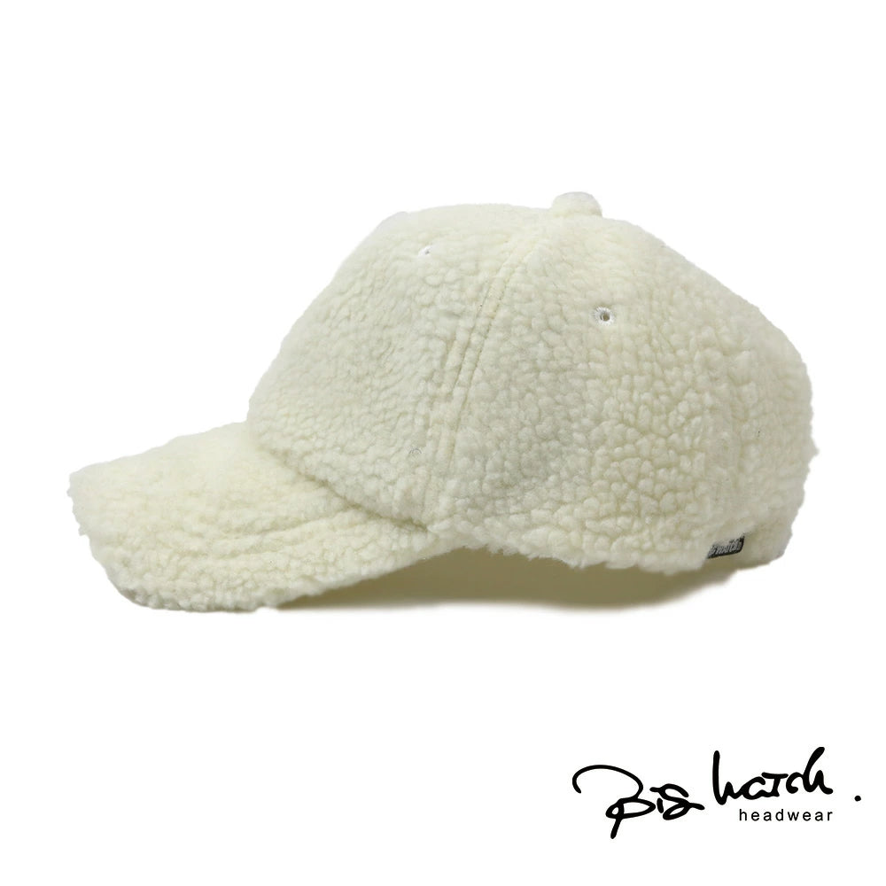ボア フリース キャップ ビッグワッチ正規品 無地 ブラック アイボリー BCP-01 BCP-02