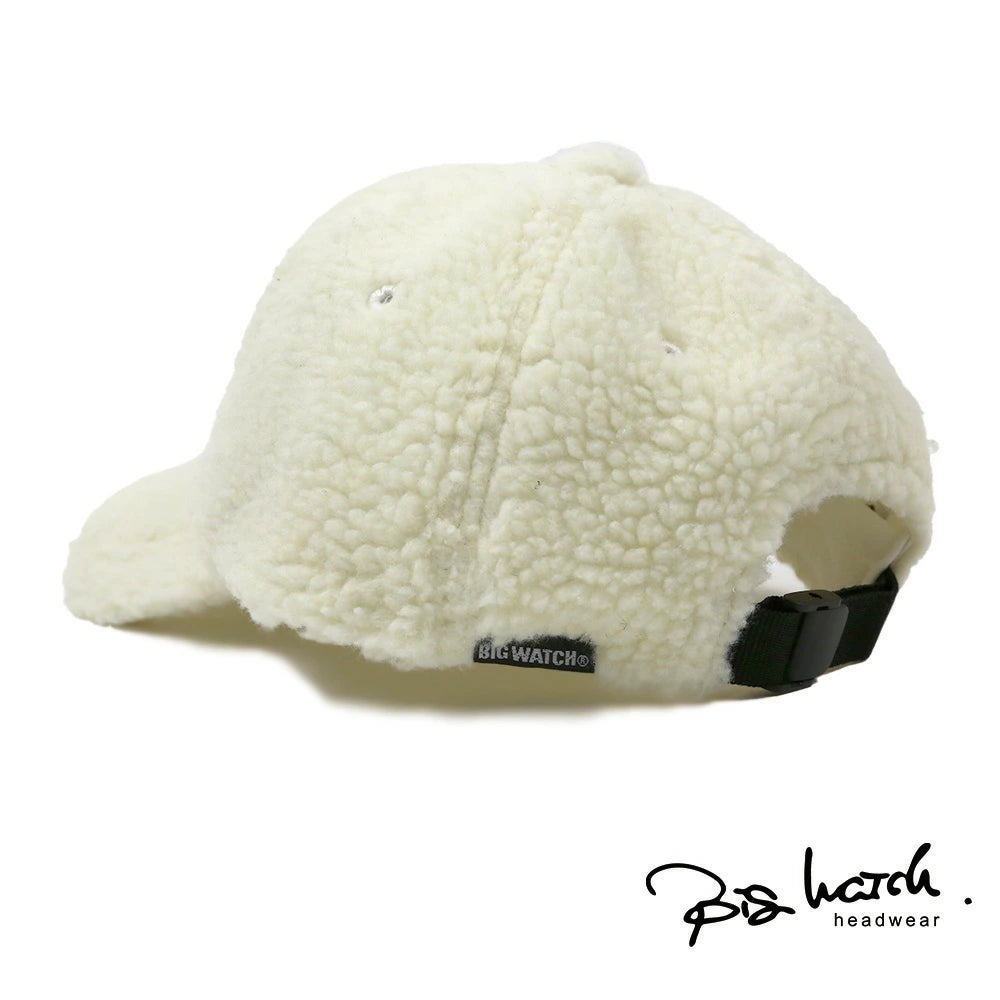 ボア フリース キャップ ビッグワッチ正規品 無地 ブラック アイボリー BCP-01 BCP-02