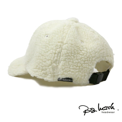 ボア フリース キャップ ビッグワッチ正規品 無地 ブラック アイボリー BCP-01 BCP-02