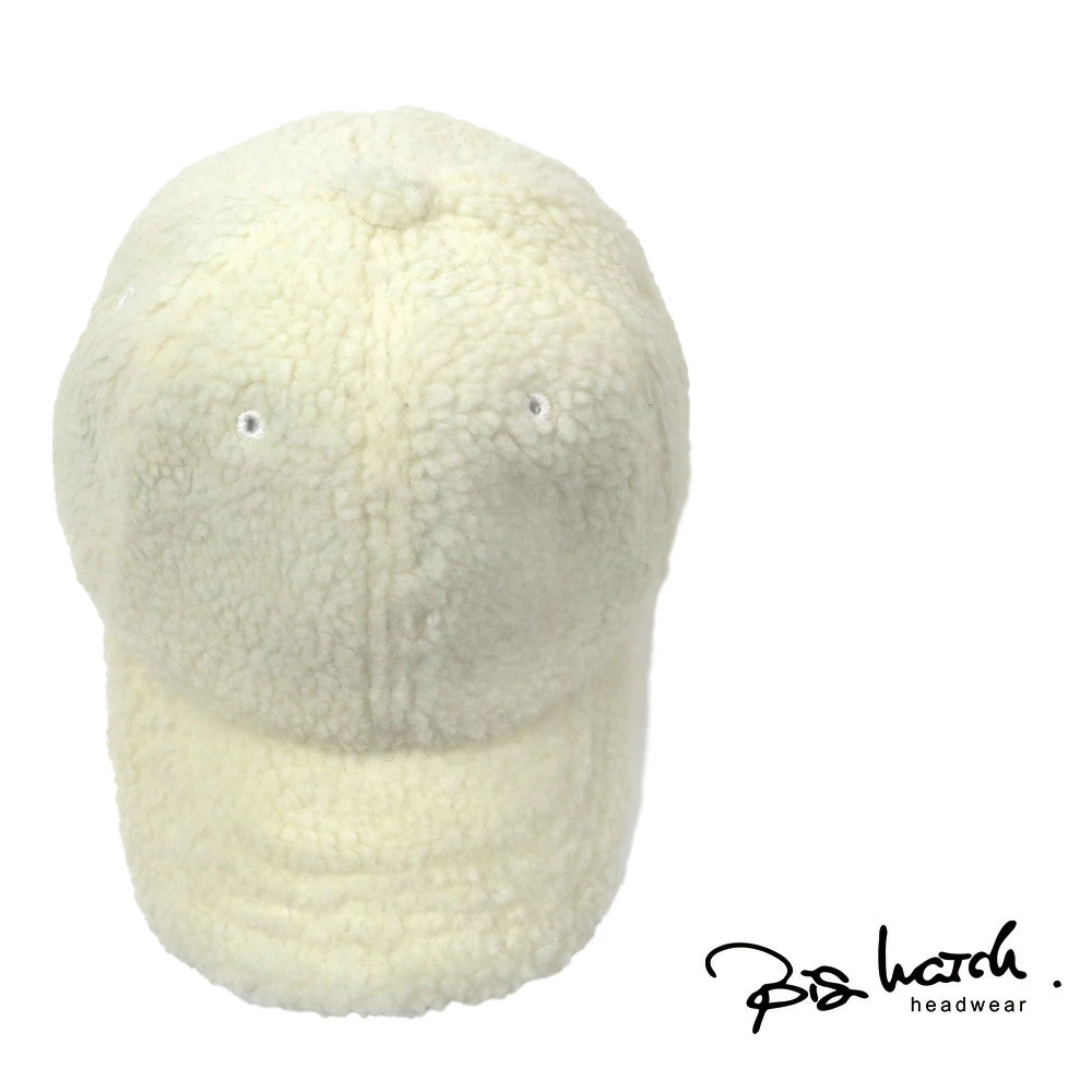 ボア フリース キャップ ビッグワッチ正規品 無地 ブラック アイボリー BCP-01 BCP-02