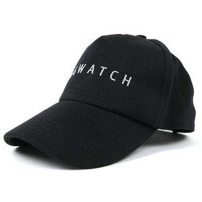 コットン　キャップ ビッグワッチ正規品 黒ブラック/ 春 夏 秋 冬 UVケア
