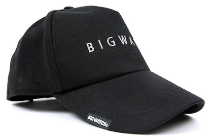 コットン　キャップ ビッグワッチ正規品 黒ブラック/ 春 夏 秋 冬 UVケア