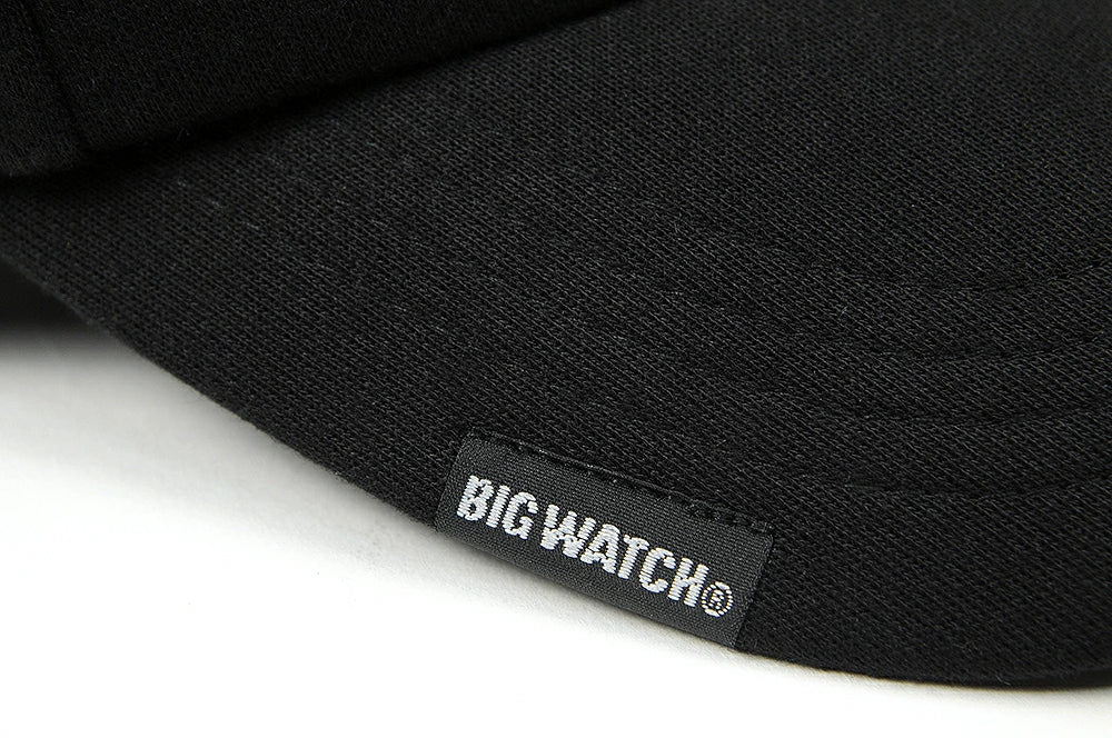 コットン　キャップ ビッグワッチ正規品 黒ブラック/ 春 夏 秋 冬 UVケア