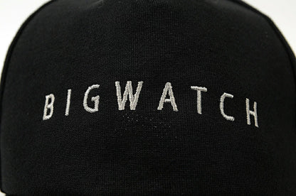 コットン　キャップ ビッグワッチ正規品 黒ブラック/ 春 夏 秋 冬 UVケア