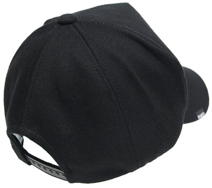 無地 スウェット　キャップ ビッグワッチ正規品 ブラック黒/　スポーツ ゴルフ ランニング UVケア