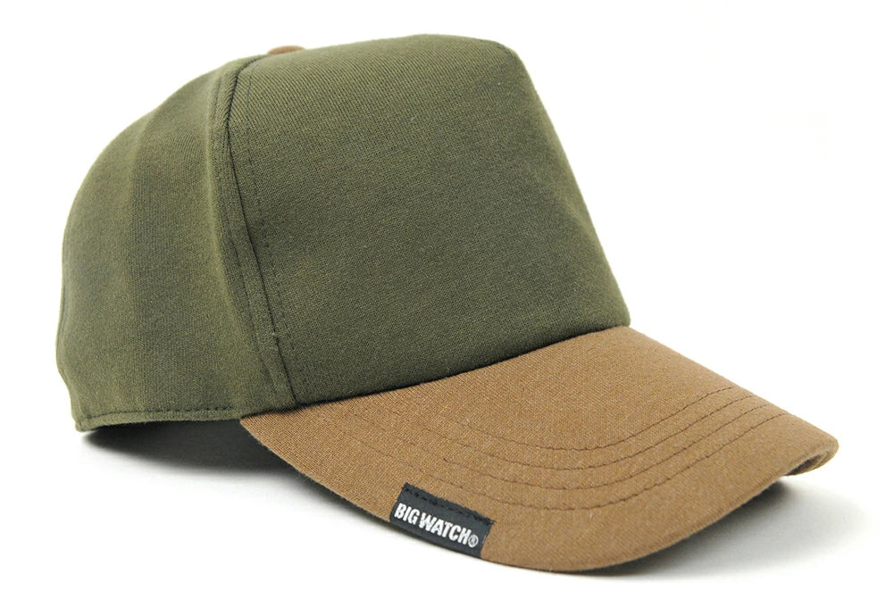 コットン キャップ グリーン/BIGWATCH（ビッグワッチ）ブラウン マルチカラー アースカラー 春 夏 秋 UVケア