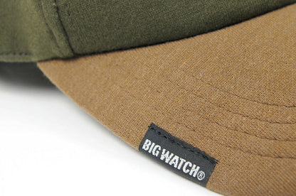 コットン キャップ グリーン/BIGWATCH（ビッグワッチ）ブラウン マルチカラー アースカラー 春 夏 秋 UVケア