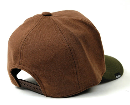 コットン キャップ BIGWATCH(ビッグワッチ) ブラウン/グリーン マルチカラー アースカラー 春 夏 秋 UVケア