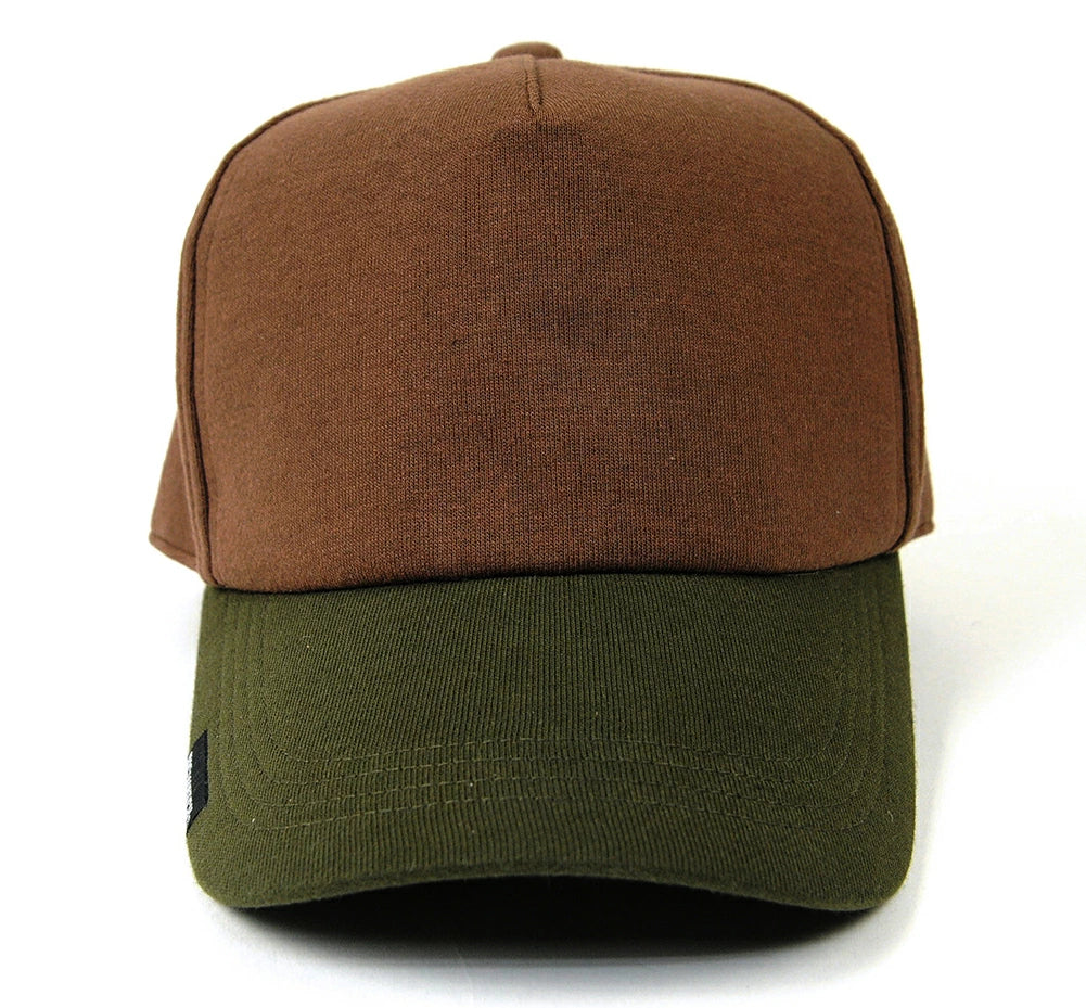 コットン キャップ BIGWATCH(ビッグワッチ) ブラウン/グリーン マルチカラー アースカラー 春 夏 秋 UVケア