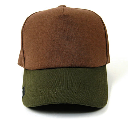 コットン キャップ BIGWATCH(ビッグワッチ) ブラウン/グリーン マルチカラー アースカラー 春 夏 秋 UVケア