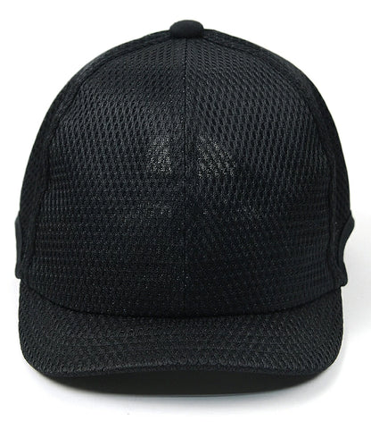 メッシュ ローキャップ ラウンドアンパイアキャップ BIGWATCH ブラック ネイビー ベージュ Wホワイト ビッグサイズ ビッグワッチ 無地 春夏 UVケア