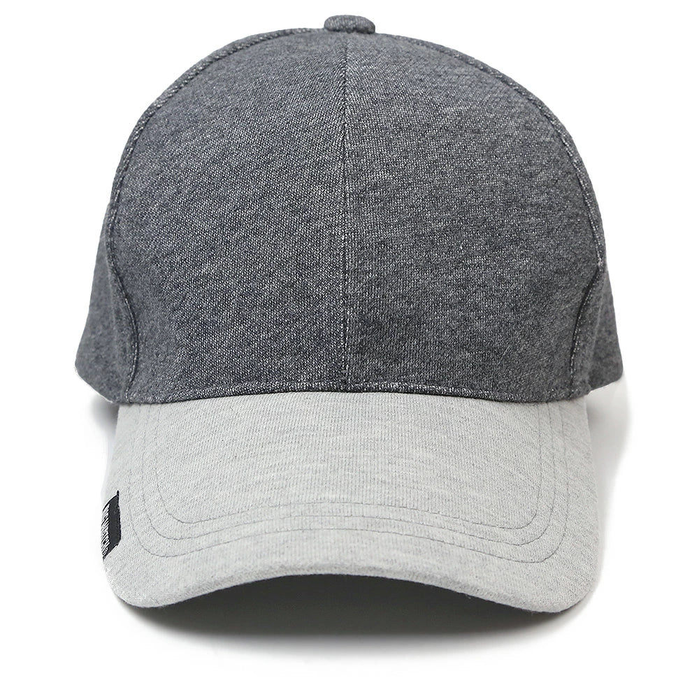 ロング アンパイアキャップ BIGWATCH MIXグレー ビッグサイズ ビッグワッチ 無地 コットン100％ キャップ シンプル 春 夏 秋 UVケア c-14