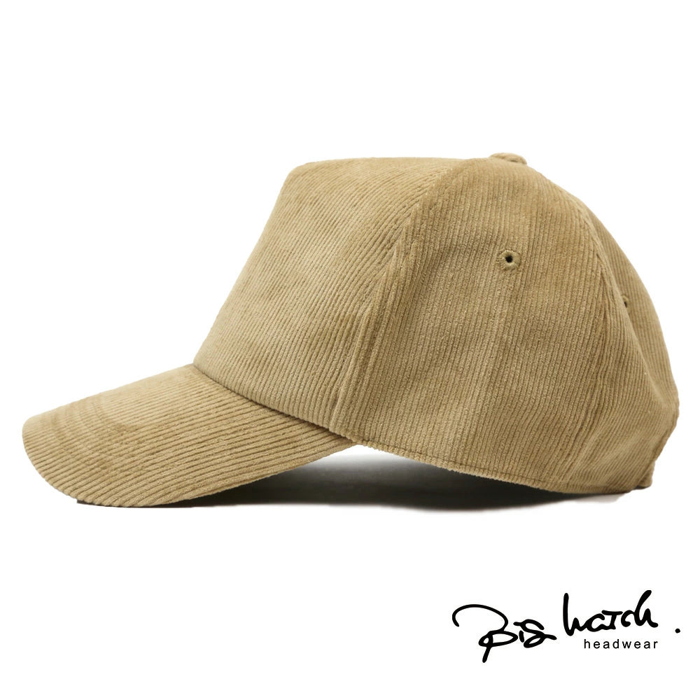 コーデュロイ キャップ BIGWATCH正規品 ベージュ ビッグサイズ ビッグワッチ 春夏 秋冬 UVケア