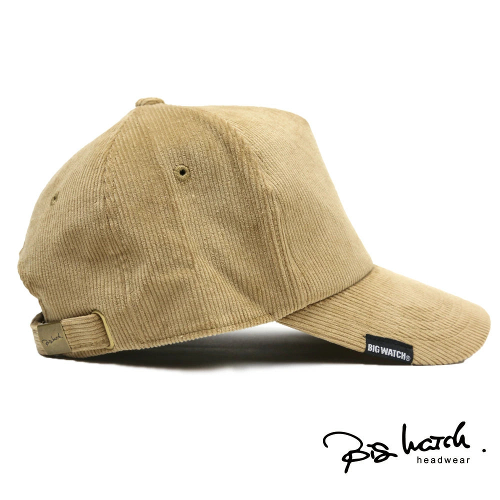 コーデュロイ キャップ BIGWATCH正規品 ベージュ ビッグサイズ ビッグワッチ 春夏 秋冬 UVケア