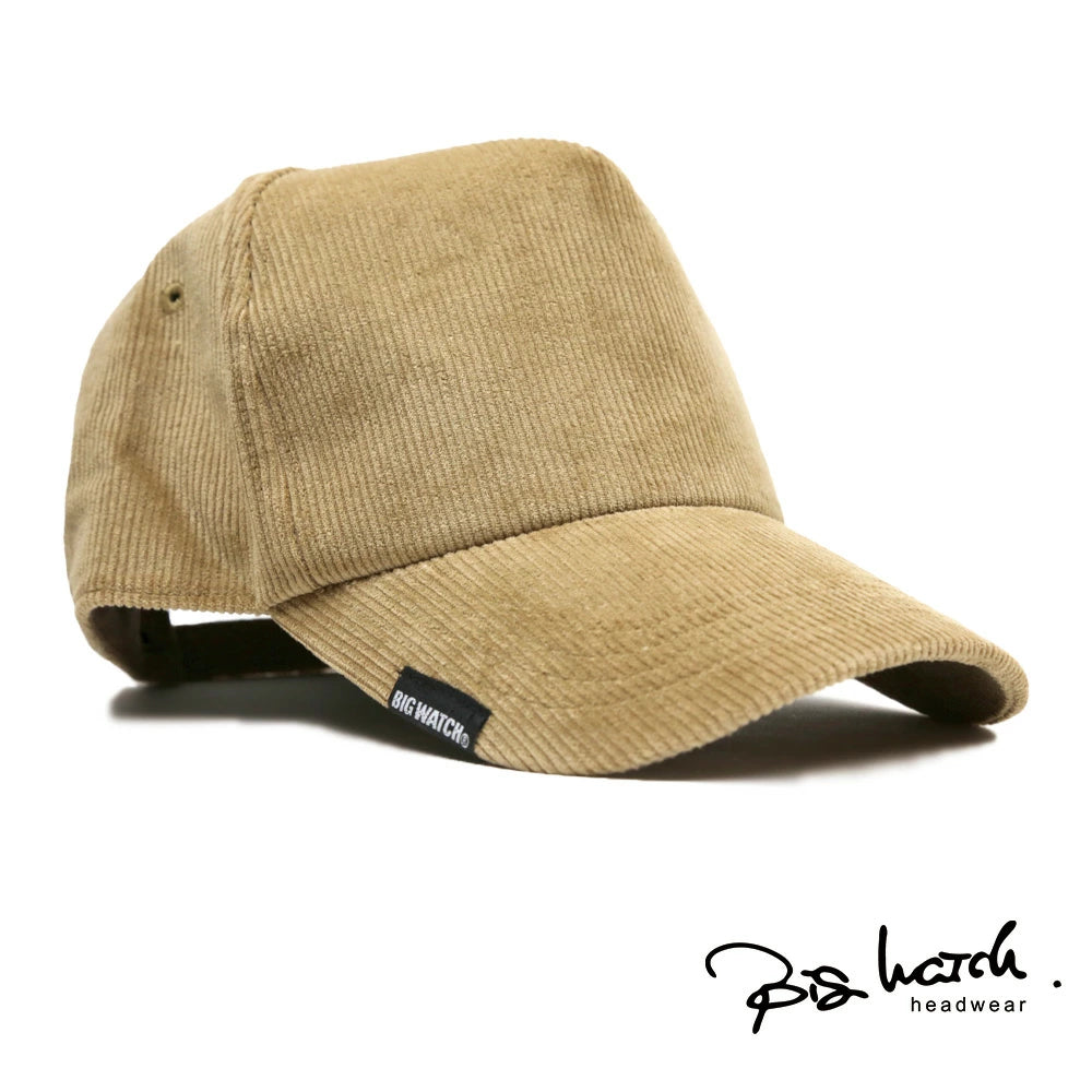 コーデュロイ キャップ BIGWATCH正規品 ベージュ ビッグサイズ ビッグワッチ 春夏 秋冬 UVケア