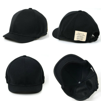 ラウンド アンパイアキャップ BIGWATCH ブラック ブラウン つば短い ラウンドキャップ C-25R C-26R