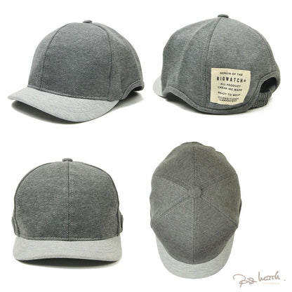 ラウンド アンパイアキャップ BIGWATCH ブラック ブラウン つば短い ラウンドキャップ C-25R C-26R