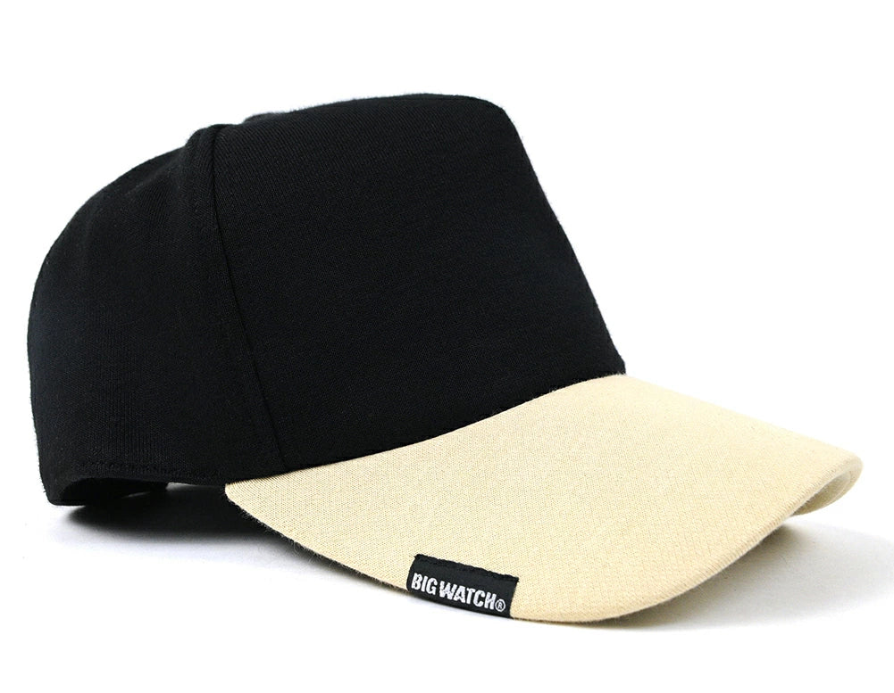コットン キャップ BIGWATCH(ビッグワッチ) ブラック/アイボリー マルチカラー 春 夏 秋 UVケア