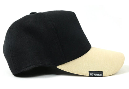 コットン キャップ BIGWATCH(ビッグワッチ) ブラック/アイボリー マルチカラー 春 夏 秋 UVケア