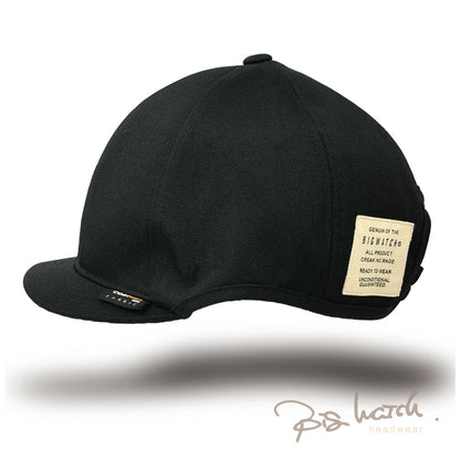 コーデュラナイロン アンパイア キャップ ブラック CORDURA 軽くて丈夫 ツバ短い メンズ