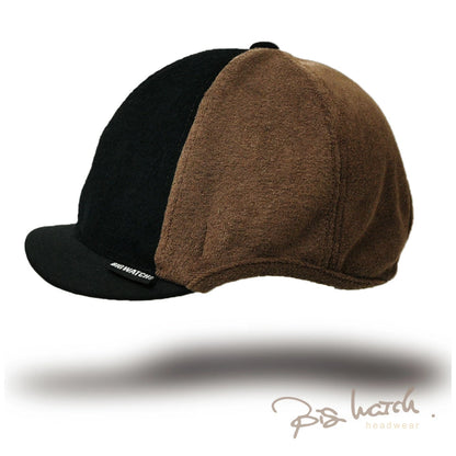 ラウンドアンパイア CAP ブラック ダークブラウン 春 夏 秋 UVケア