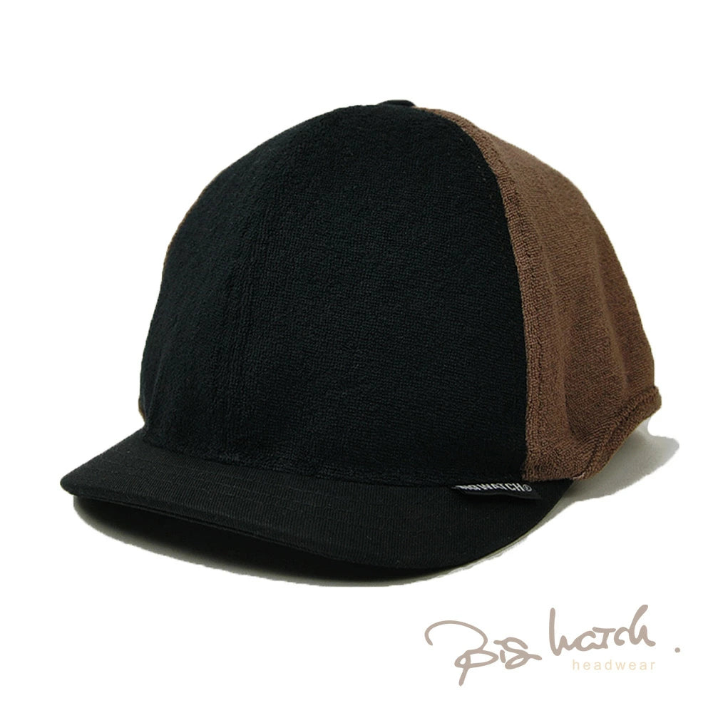 ラウンドアンパイア CAP ブラック ダークブラウン 春 夏 秋 UVケア