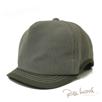 ラウンド サーマル アンパイアキャップ CAP チャコールグレー グレー 春 夏 秋 UVケア