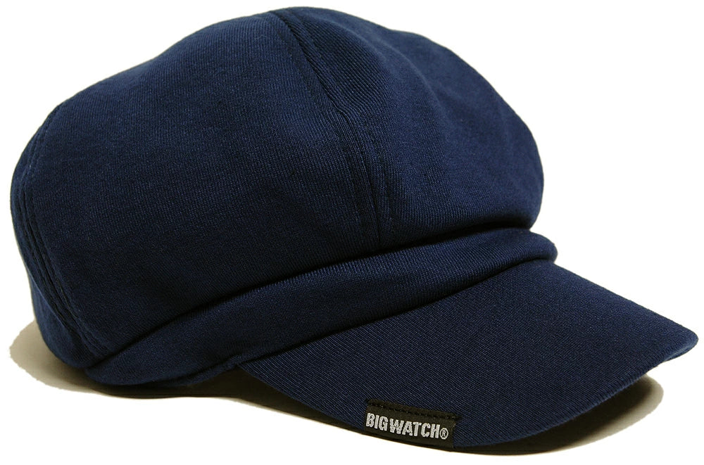 ビッグキャスケットBIGWATCH正規品 ネイビー（紺） 青 ビッグワッチ つば付帽子 サイズ CAS-15 春 夏 秋 UVケア