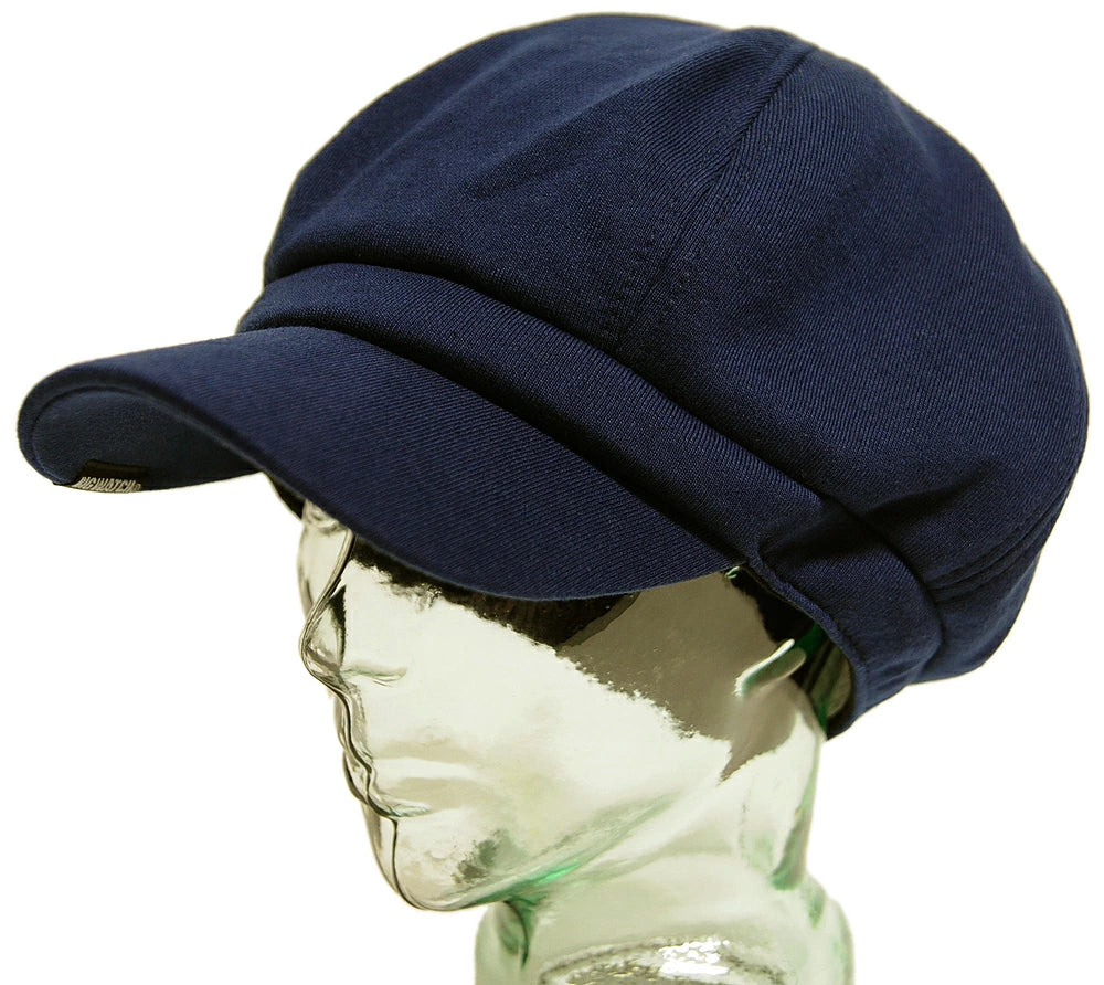 ビッグキャスケットBIGWATCH正規品 ネイビー（紺） 青 ビッグワッチ つば付帽子 サイズ CAS-15 春 夏 秋 UVケア